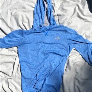 Light north face hoodie
